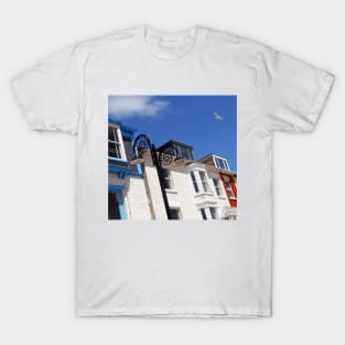 Lyme Regis, Seafront Buildings T-Shirt